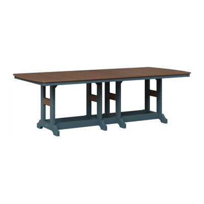 Table de salle à manger rectangulaire 96 po Berlin Gardens Garden Classic