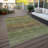 Washable Striped Indoor / Outdoor Rug-1698734154