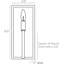 Avanti 1 - Light Candle Wall Light