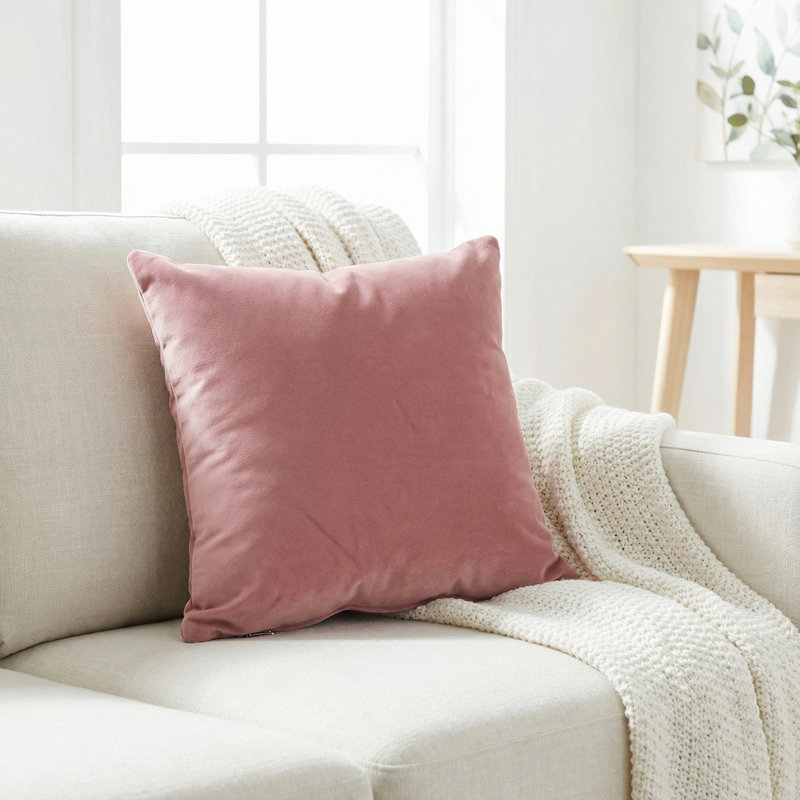 Velvet Throw Pillow