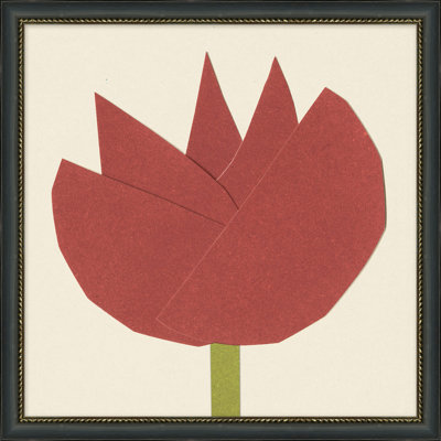 Paper Cut Floral 3 Print