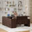 66.93" L-Shaped Height Adjustable Standing Desk With Pre-Assembled Frame and Lockable Cabinet-626097633-616328559