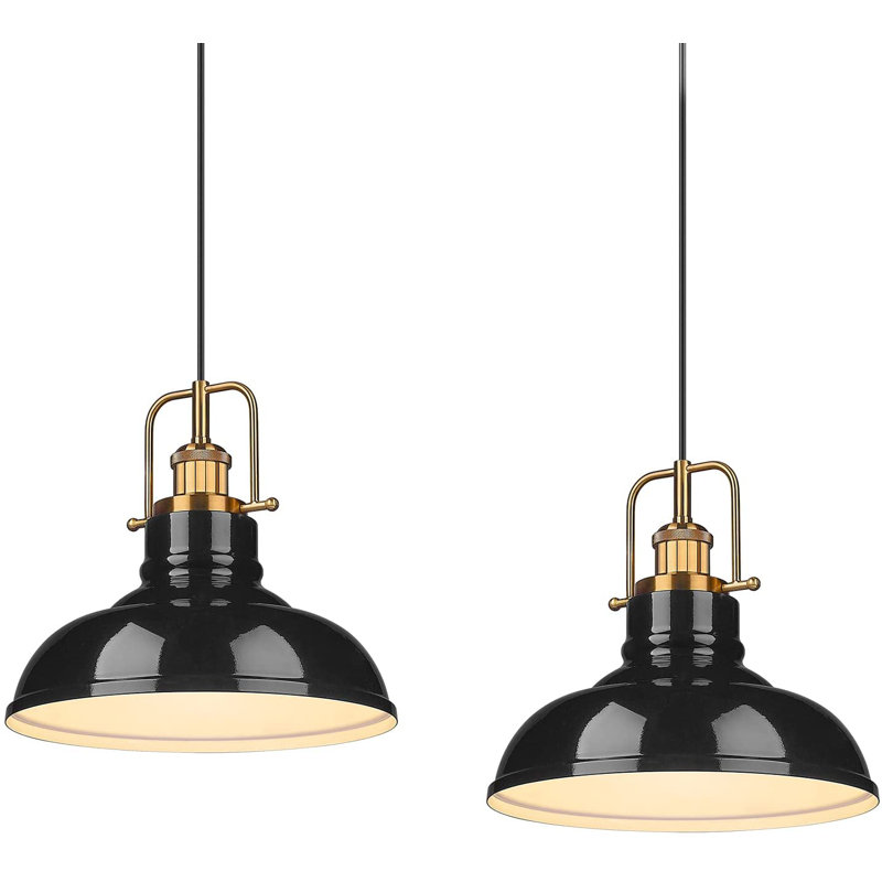 Tanaja 1 - Light Single Dome Pendant, Black