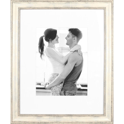 Cadre photo simple en bois biseauté Havisham