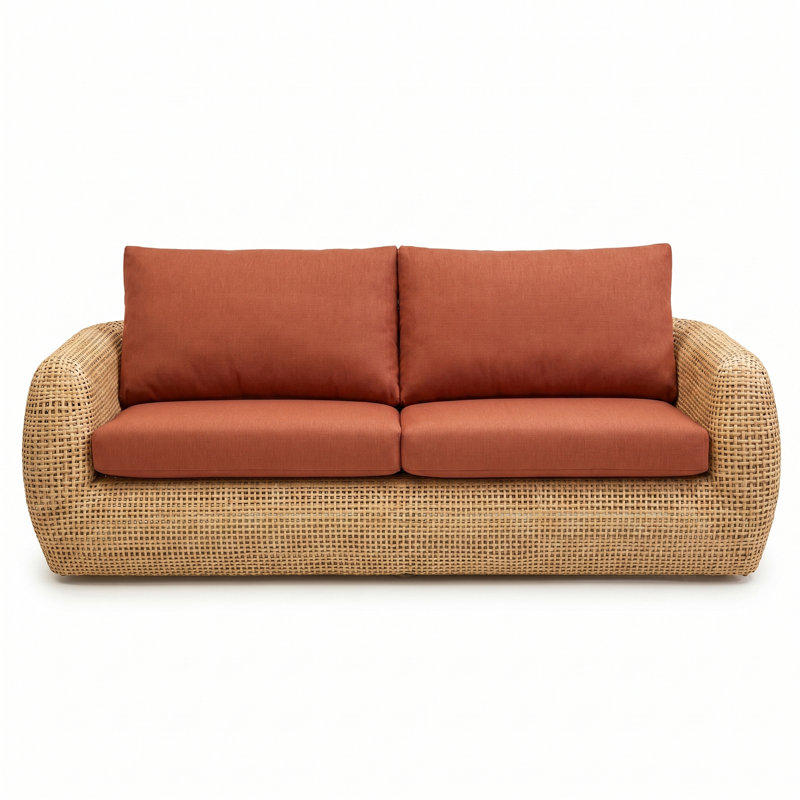Sydney 4-Piece Sunbrella® Outdoor Patio Seating Set - Play Adobe, Play Adobe