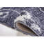 Tapis décoratif grise florale Travis Heights-1891258167