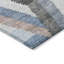 Tapis bleu intérieur / extérieur lavable à la machine Claudian ACN1241-103719014