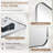 Contemporary Concave Scalloped Irregular Bathroom Vanity Mirror | Stainless Steel Frame-1129878929-1109025366