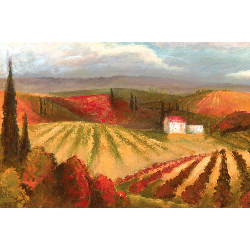 Tuscan 7 - Wrapped Canvas Art Prints, 51cm H x 76cm W x 3.8cm D