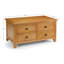 Bolander Solid Wood Four Leg Coffee Table with Storage
