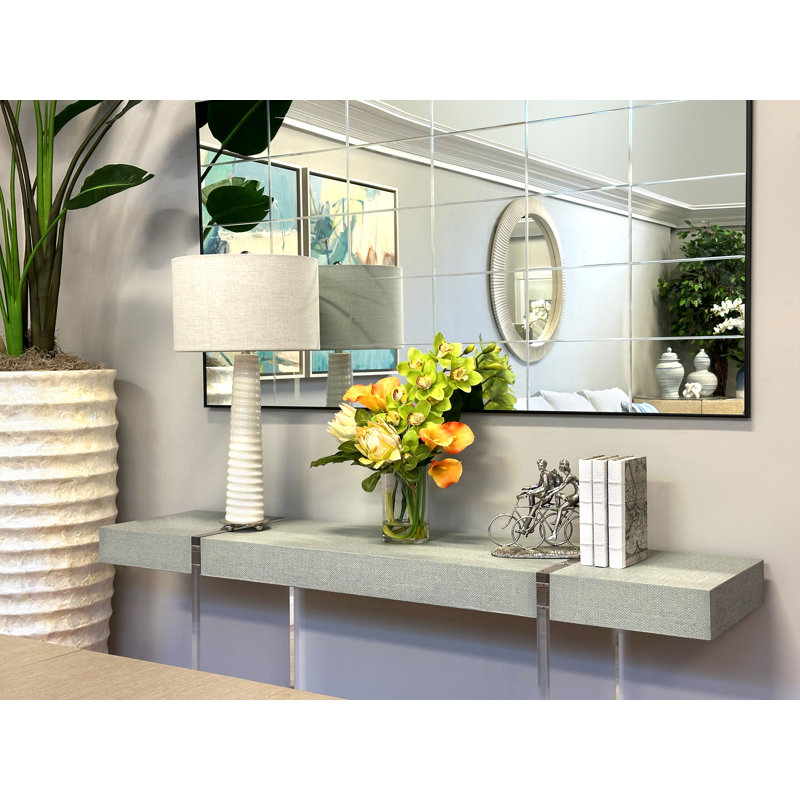 Tropical Arrangement with Calla Lilies, Orchids and Protea