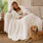 Classic Style Flannel Blanket, Lightweight All‑Season Washable Plush Cover for Home Decoration-135750366-135750367