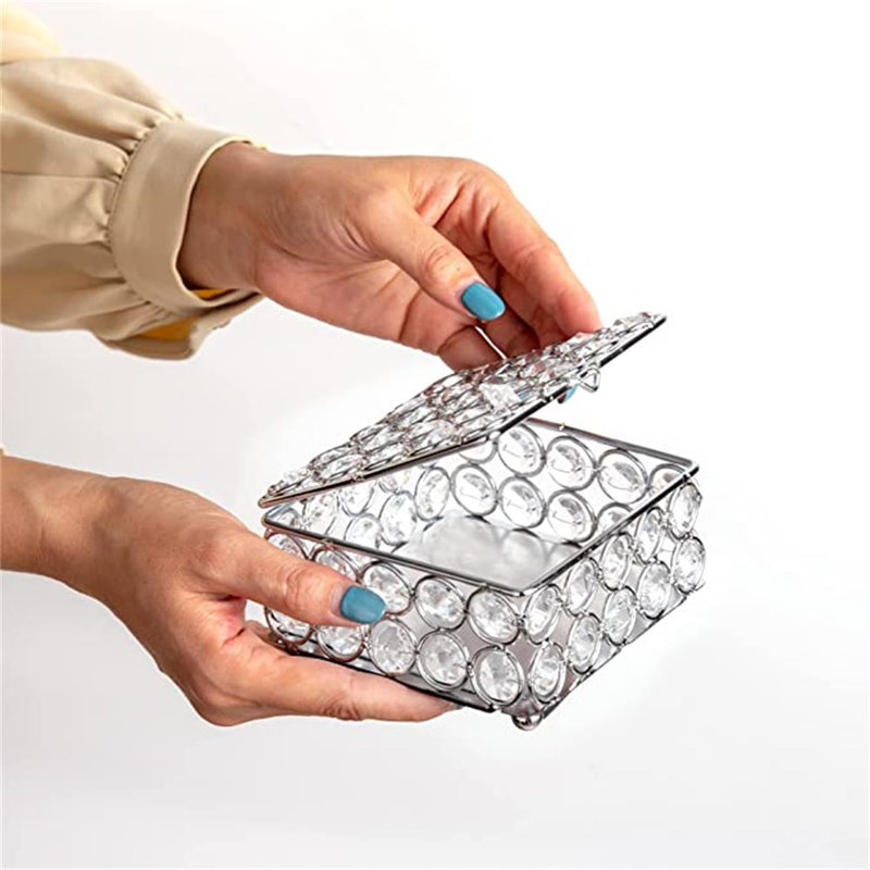 Boîte à bijoux en cristal