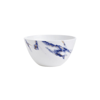 Marbre azur 4 oz Bol à céréales Bone China
