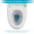 Ceramic One Piece Toilet,Single Flush With Soft Clsoing Seat