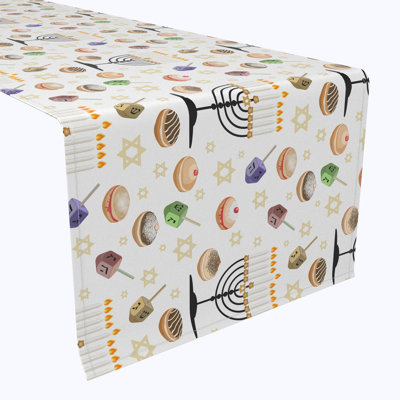 Westbeth Geometric Hanukkah Table Runner