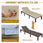Chaise longue rembourrée réglable en rotin Dizzie-1728108774