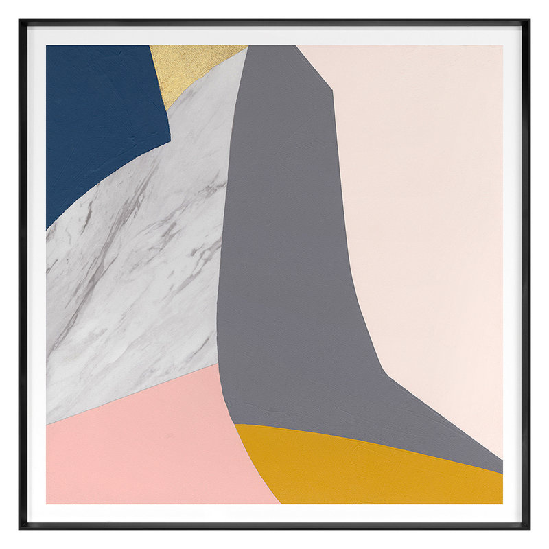 Mode #6 Print by Goderwis, Kyle, 42" H x 42" W, Black Framed