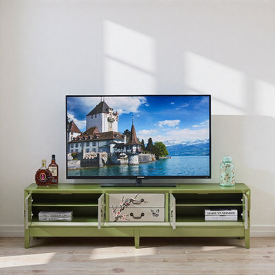 Creative Green TV Stand