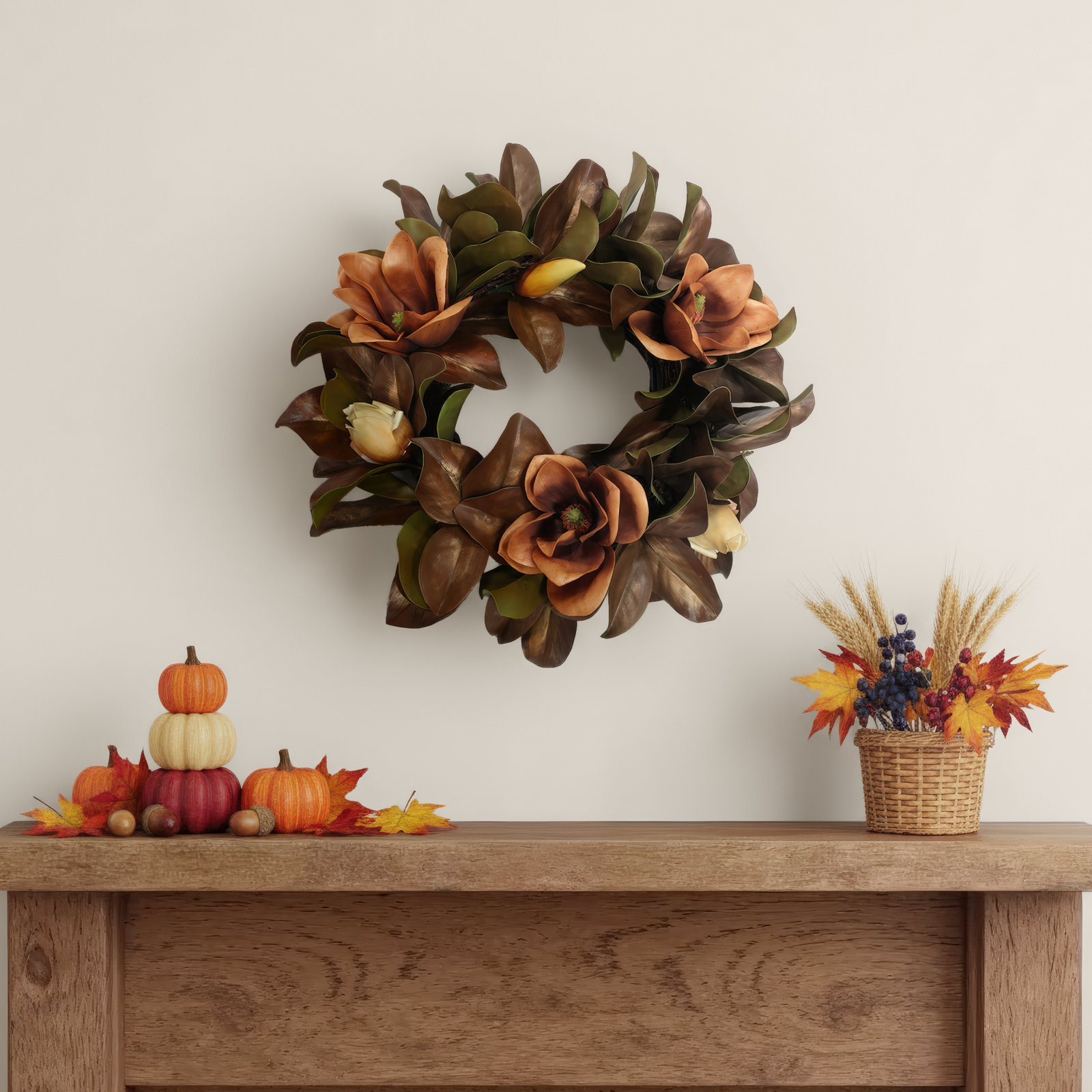 MAGNOLIA 24'' Wreath