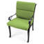 Coussin de chaise d'extérieur 22 "x 44" avec attaches et boucle-1757446178