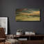 «Goleta Night» par Chris Moyer, art mural en métal doré, 24 po x 12 po-207736026