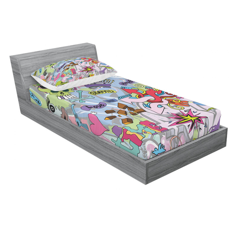 Microfiber Sheet Set, Twin XL Sheet Set + Fitted Sheet + 1 Pillowcase
