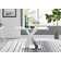 Chowchilla Dining Table Chrome Metal and White High Gloss - Modern Statement Design