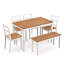 Solid Wood Top Dining Set