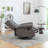33" Wide Genuine Leather Upholstered Rocker Recliner-288756376