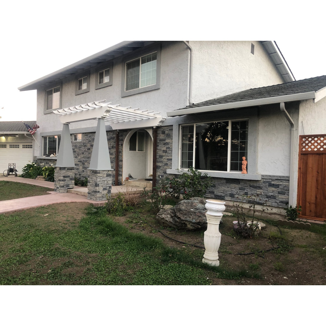 12.5" x 12" Stone Wall Paneling in Gray/Tan GenStone