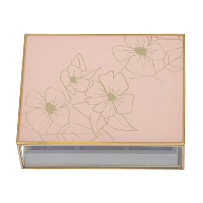 June Glass Jewelry Box