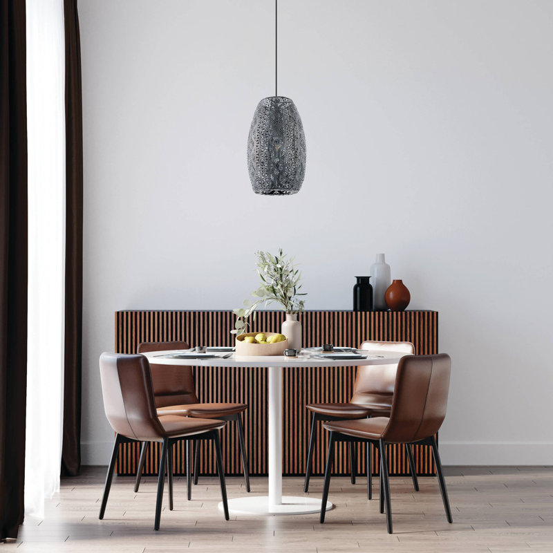 Luminaire suspendu cylindrique 1 lumière Flanders