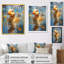 Yellow Ducklings Pond Reflections - Art mural animal de canard-1561161899-1594361709