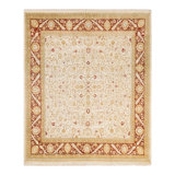 Classic One-of-a-Kind 6' 2" X 6' 4" Hand Knotted Area Rug