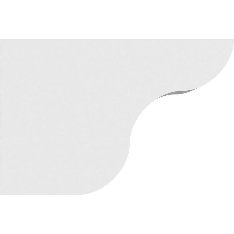 Standard Carmel Architectural Grade PVC Rafter Tail, 8"H x 4"W x 12"D