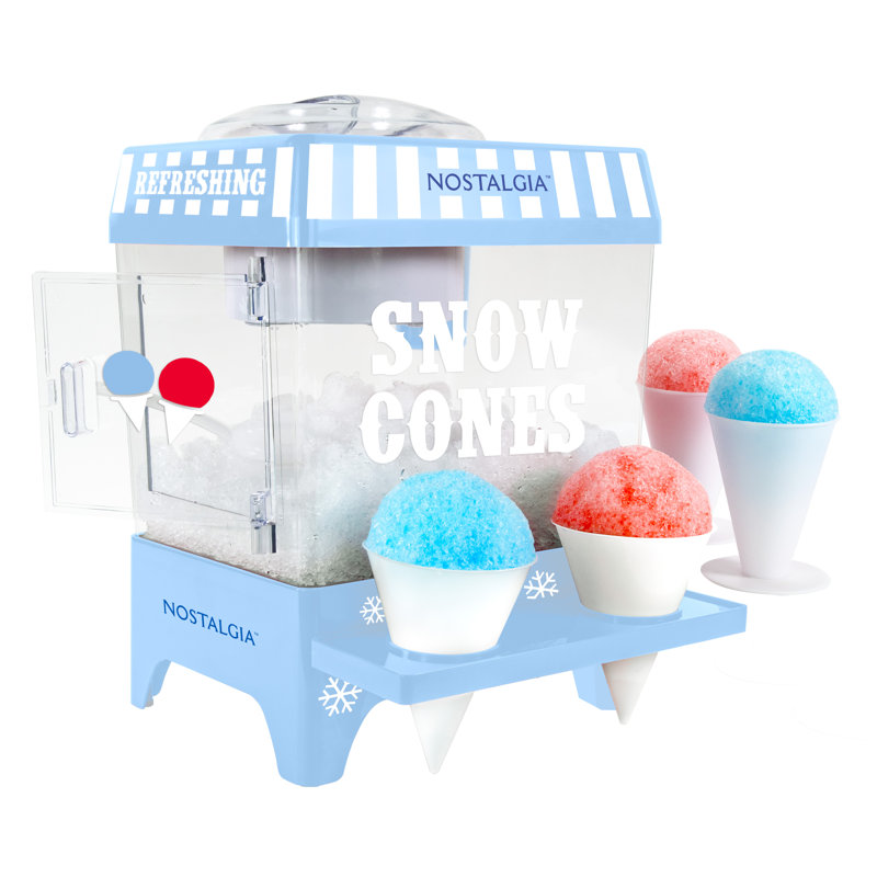Nostalgia Snow Cone Maker, Light Blue