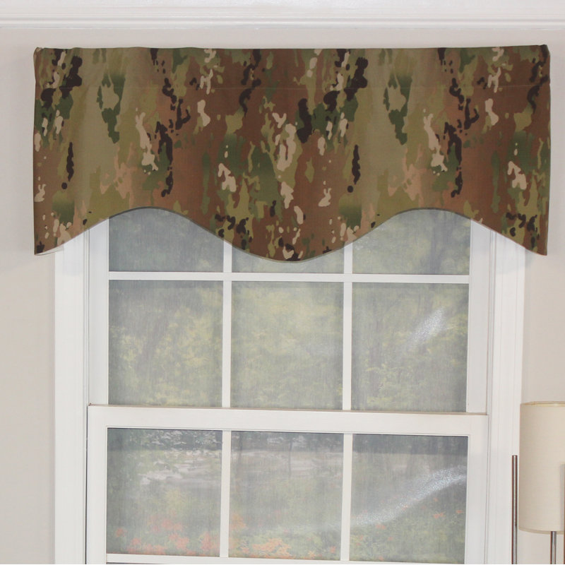 Cotton Scalloped Window Valance