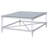 Issabella Glass Top Coffee Table
