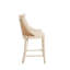 Spoonback 41" Tall Counter Stool, Cream
