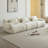 Modular Sectional Sofa, Compressed Sectional Sofa Modern Minimalist Style Couch, Bedroom, Comfy Compressed Sofa Couch Space-Efficient Design-White-652301763-652301762-652301761