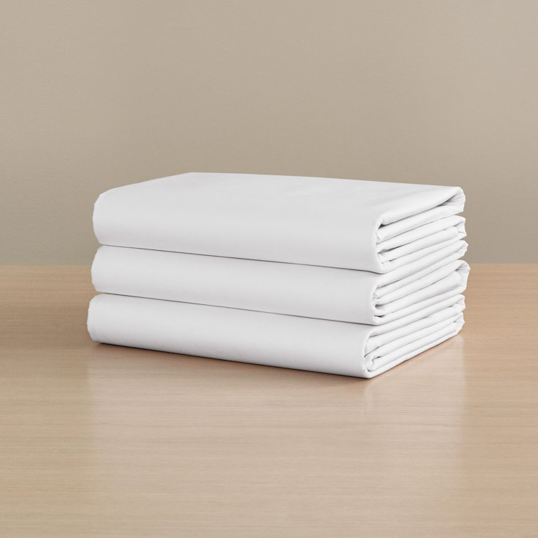 Percale Solid Colour Fitted Sheet