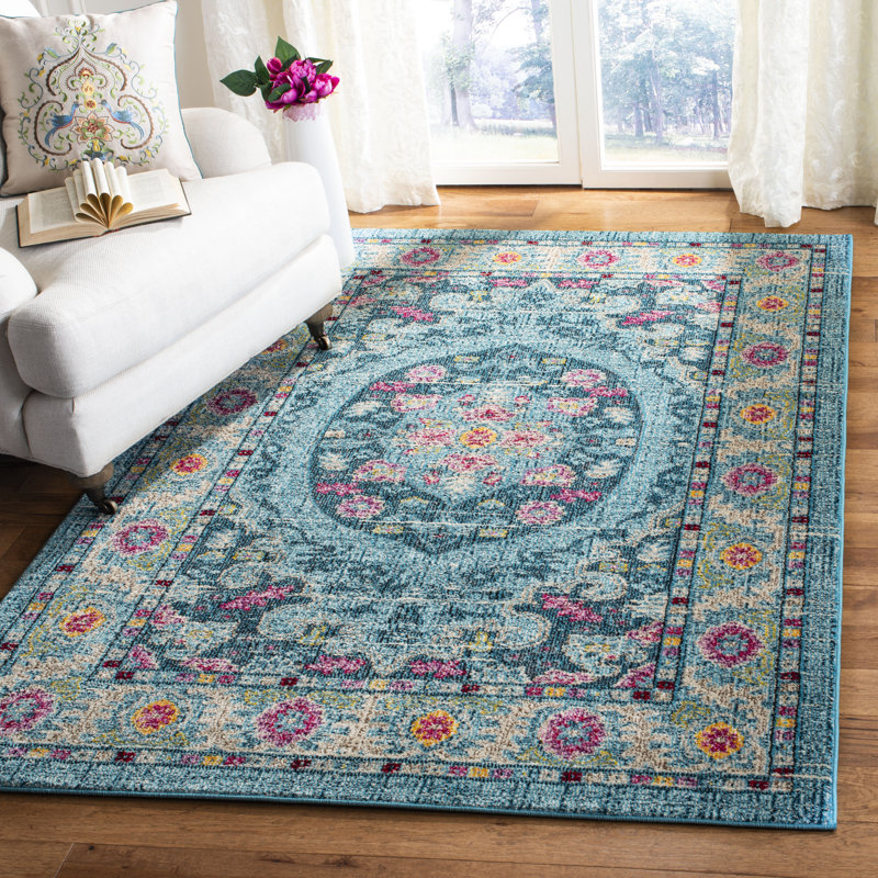 Gutierez Performance Oriental Rug, Rectangle 5'3" x 7'6"