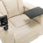 Fauteuil inclinable de 35 po avec accoudoirs individuels et support pour téléphone-1781684219