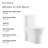 Monaco One-Piece Elongated Toilet Dual-Flush 1.1/1.6 gpf-121372818-121372822-121372823