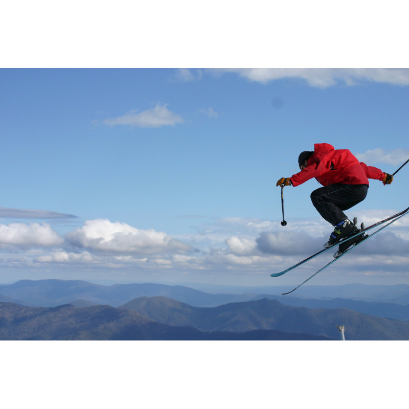 Coomes Air Skiing - Wrapped Canvas Print, 30cm H x 46cm W x 3.8cm D
