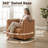 35.4'' Wide Upholstered Swivel Chair-1283283937