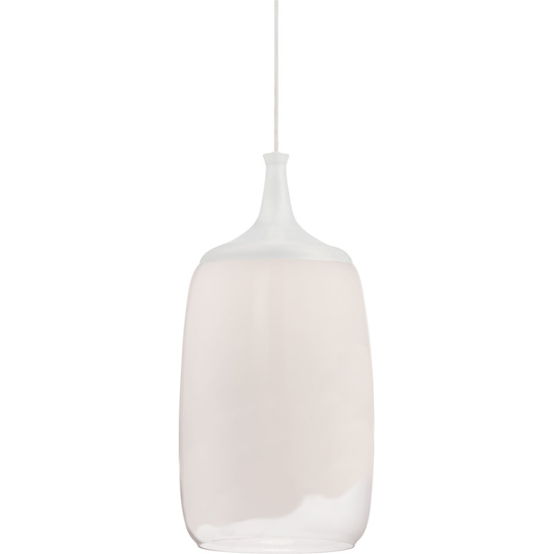 Tumlin 1 - Light Single Pendant, White