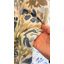 Rideaux floraux bleus et verts-112783833