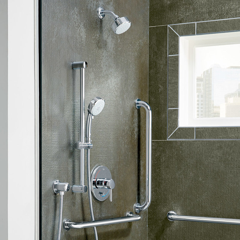Concetto™ Temperature Control Shower Faucet, Starlight Chrome